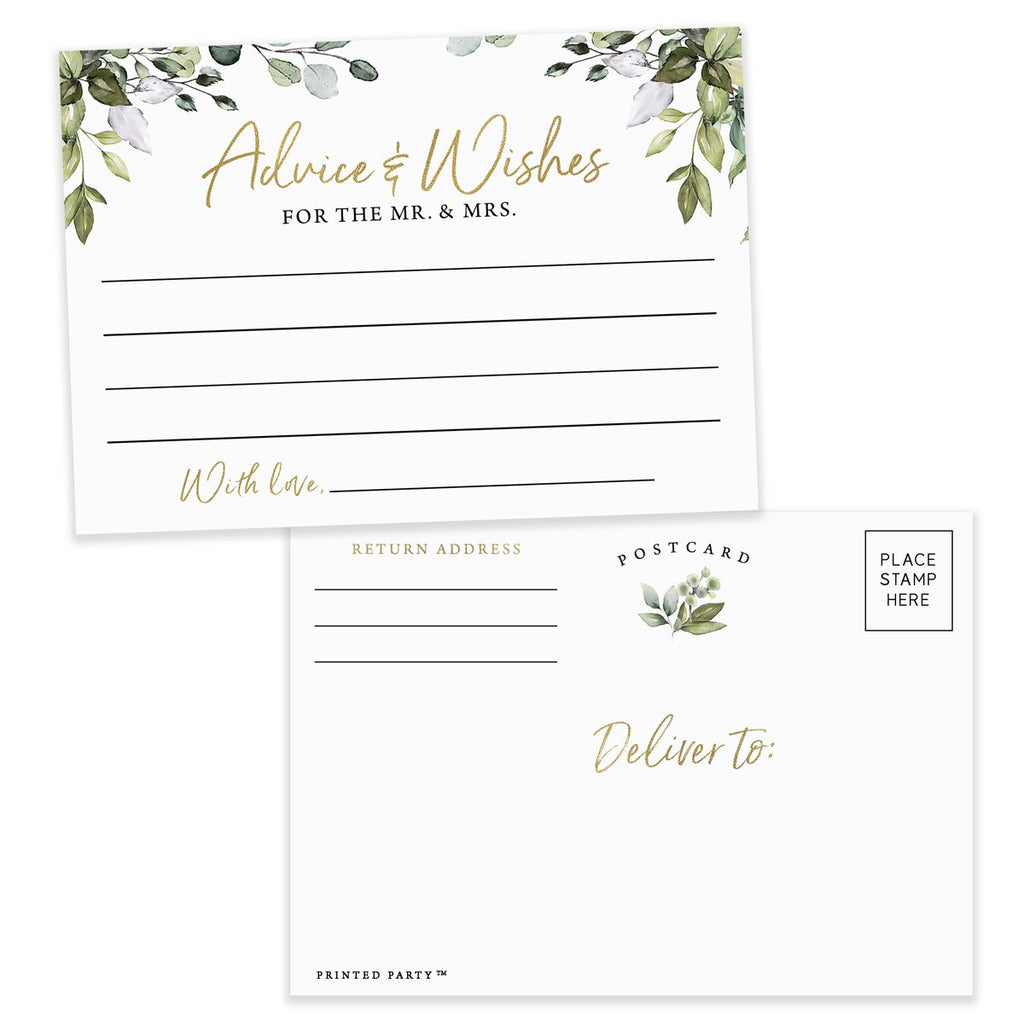 Eucalyptus Virtual Bridal Shower by Mail 