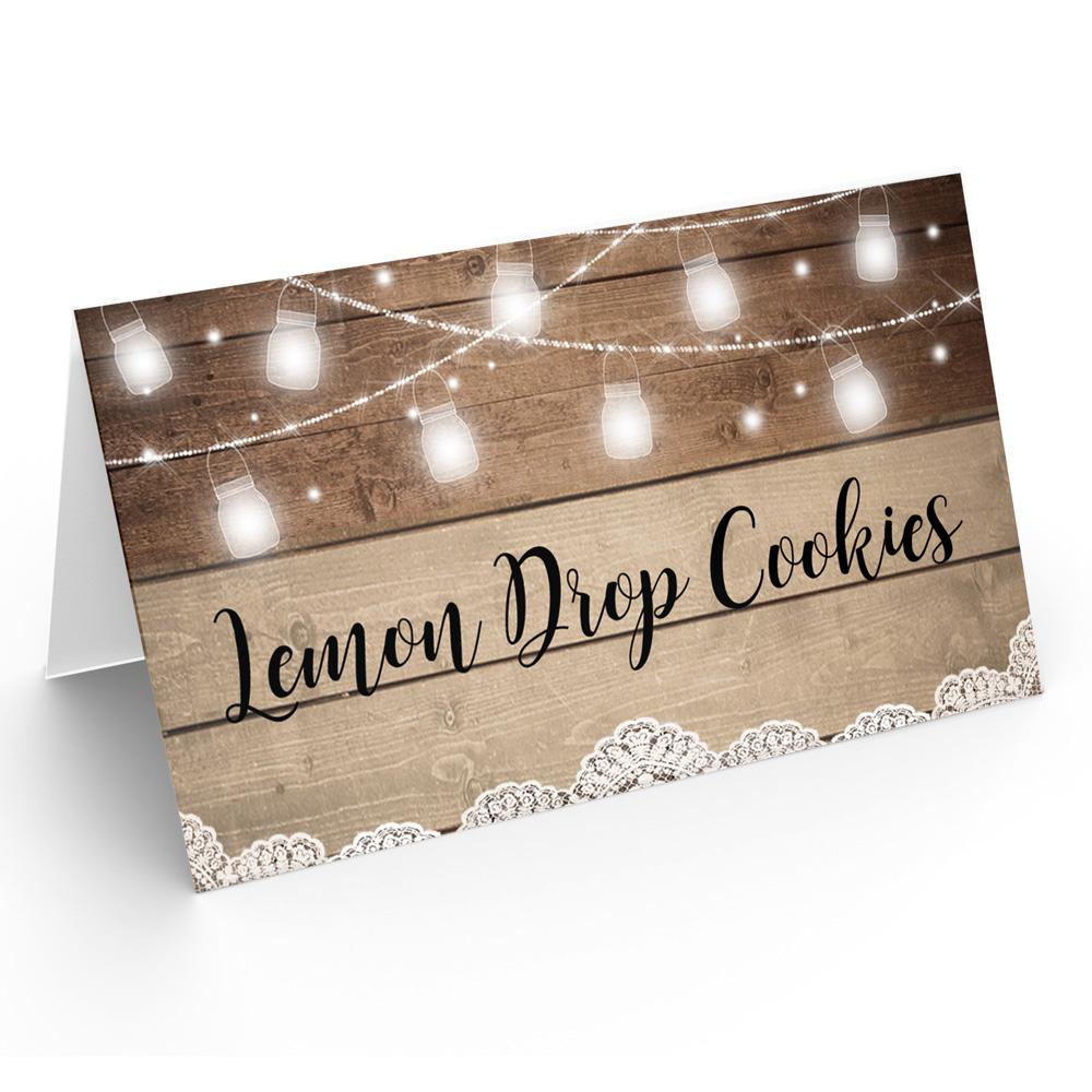 Rustic Place Cards